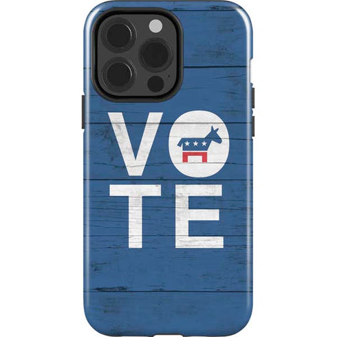 Vote Democrat iPhone 15 Pro Impact Case